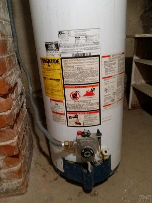 utilities with gas water heater