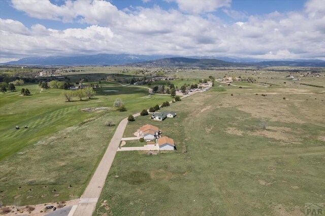 49 N Pkwy, Colorado City, CO 81019 - bird's eye view of a mountain backdrop