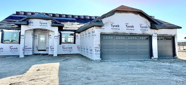 view of front of property with an attached garage