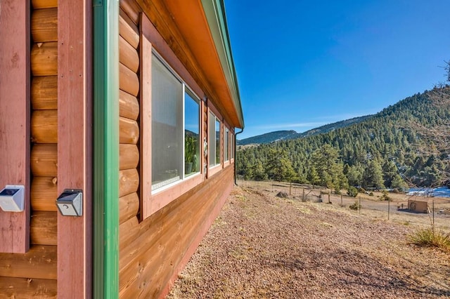 1918 Kelly Creek Trl, Canon City, CO 81212 - view of mountain background featuring a heavily wooded area