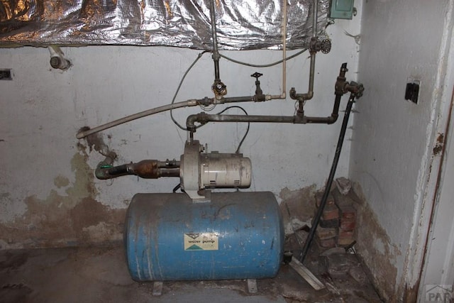 view of utility room