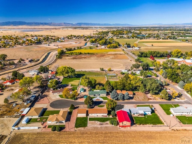 1510 24 1/4 Ln, Pueblo, CO 81006 - aerial perspective of suburban area featuring mountains