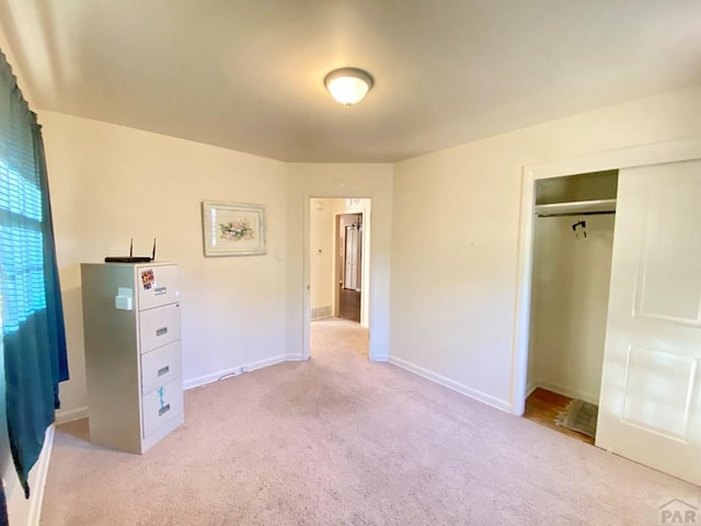 1624 Garwood Dr, Pueblo, CO 81005 - unfurnished bedroom with light carpet and a closet