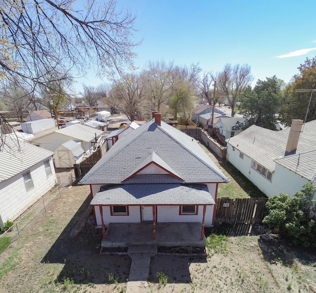 209 10th St, Fowler, CO 81039 - aerial perspective of suburban area
