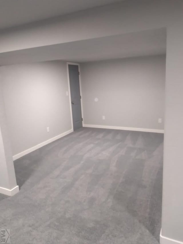 1708 W 8th St, Las Animas, CO 81054 - finished basement featuring baseboards and carpet flooring