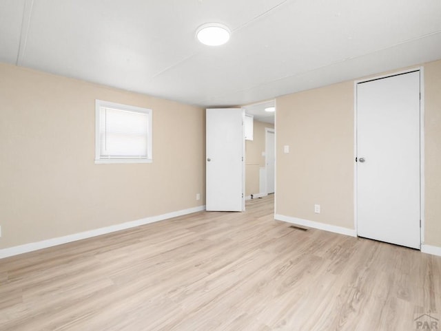 353 E Byrd Dr, Pueblo West, CO 81007 - unfurnished bedroom with light wood-style floors and baseboards