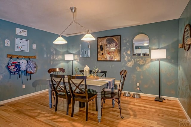 180 Welton Ave, Walsenburg, CO 81089 - dining room with wood finished floors and baseboards
