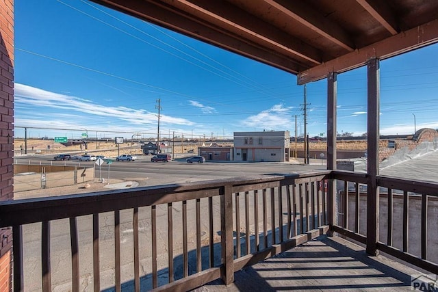 901 E C St, Pueblo, CO 81003 - view of wooden terrace