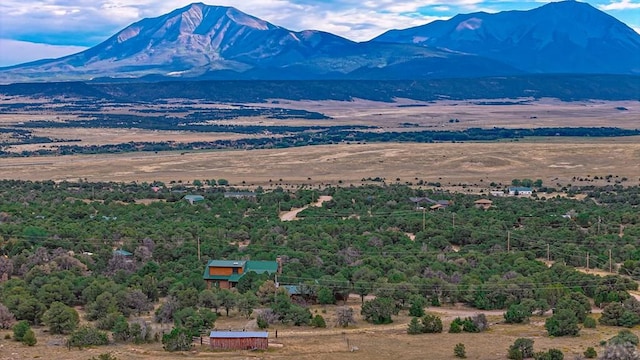 view of mountain feature