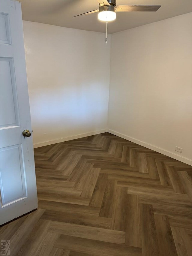 1718 E Abriendo Ave, Pueblo, CO 81004 - empty room featuring ceiling fan and baseboards