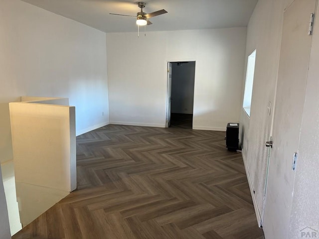 1718 E Abriendo Ave, Pueblo, CO 81004 - unfurnished room with ceiling fan and baseboards