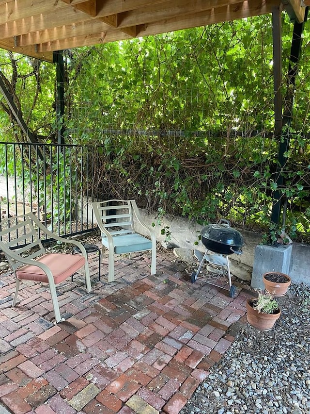 230 W First St, Trinidad, CO 81082 - view of patio featuring area for grilling
