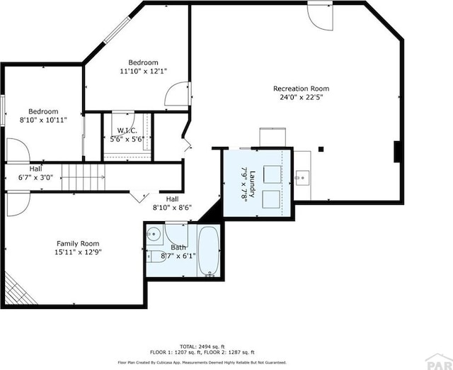 view of layout