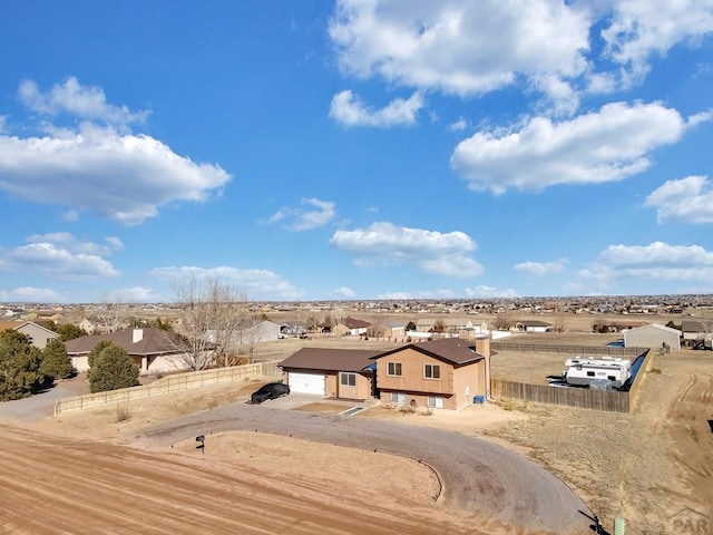 birds eye view of property featuring a residential view