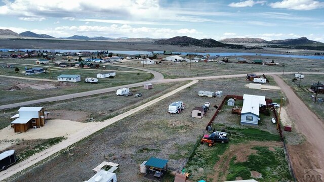 74 James Ave, Westcliffe, CO 81252 - water view featuring mountains