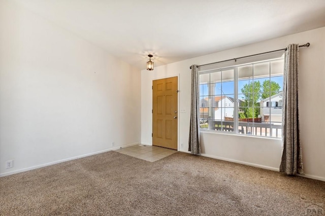8718 Silver Glen Dr, Fountain, CO 80817 - carpeted spare room featuring baseboards