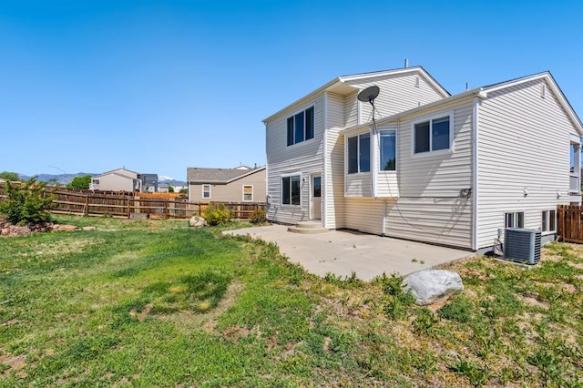 8718 Silver Glen Dr, Fountain, CO 80817 - rear view of property featuring a patio and entry steps