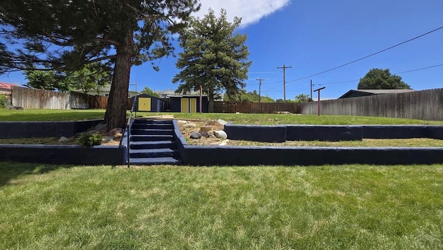 316 N Hooper Ave, Walsenburg, CO 81089 - view of yard with a storage shed