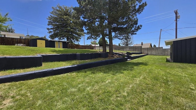 316 N Hooper Ave, Walsenburg, CO 81089 - fenced backyard with a shed