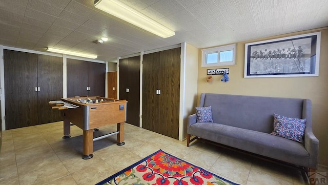 316 N Hooper Ave, Walsenburg, CO 81089 - rec room featuring wooden walls