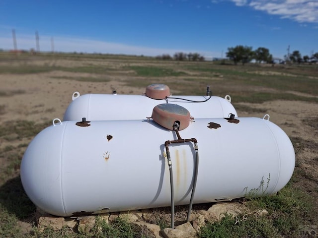 exterior details featuring heating fuel