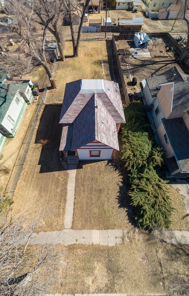 drone / aerial view