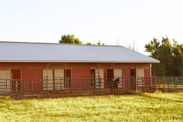 view of stable