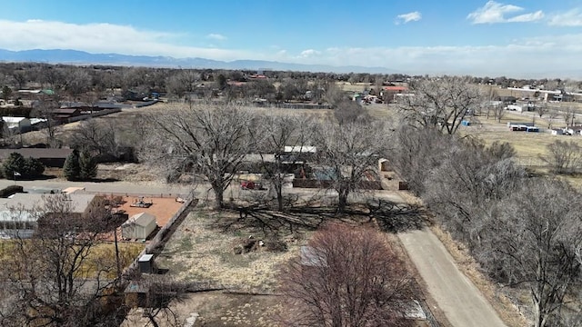 1161 S Supple Cir, Pueblo, CO 31006 - aerial view of property and surrounding area featuring a mountainous background