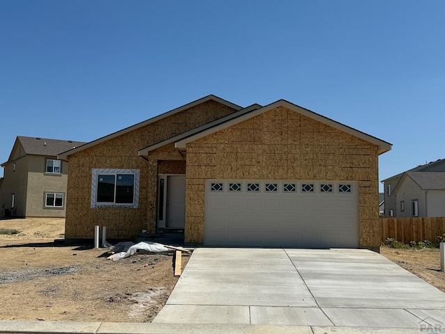 2305 Starboard Ln, Pueblo, CO 81008 - single story home featuring driveway and a garage
