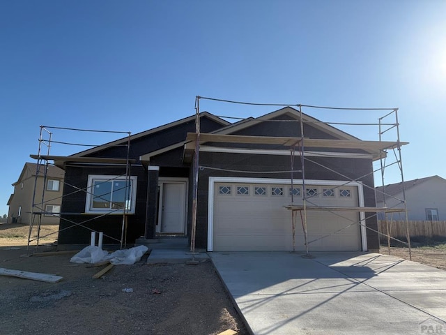 2305 Starboard Ln, Pueblo, CO 81008 - view of front facade featuring concrete driveway