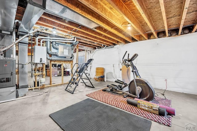 view of workout room