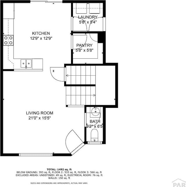 6292 Riverdale Dr, Colorado Springs, CO 80923 - view of home floor plan