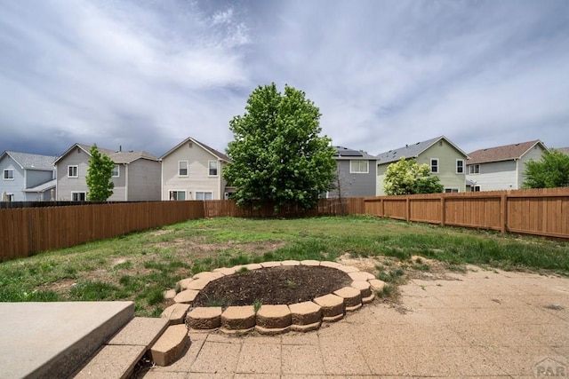 6292 Riverdale Dr, Colorado Springs, CO 80923 - fenced backyard with a residential view