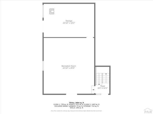 1505 Center Ln, Pueblo, CO 81006 - view of floor plan / room layout