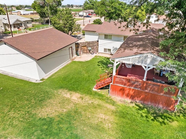 1505 Center Ln, Pueblo, CO 81006 - view of yard featuring a gazebo and a residential view