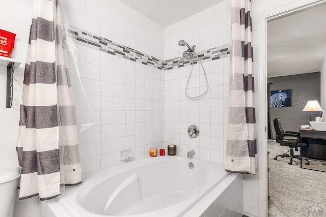 4141 Outlook Blvd Unit Q, Pueblo, CO 81008 - bathroom with tiled shower / bath combo