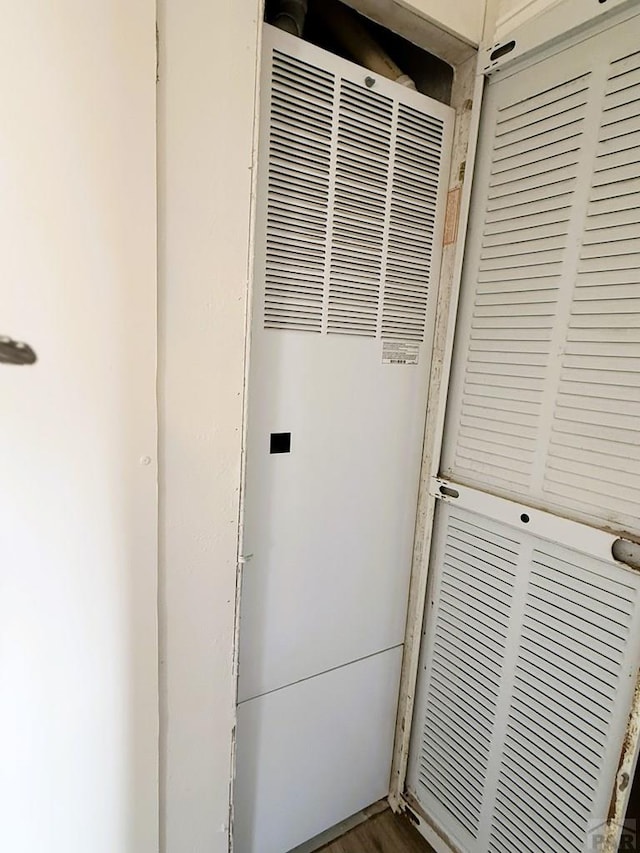 interior details with a heating unit