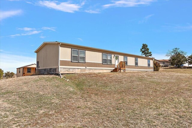 view of manufactured / mobile home