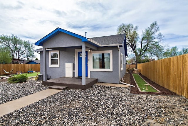 1710 E 3rd St, Pueblo, CO 81001 - view of front facade featuring fence private yard and stucco siding