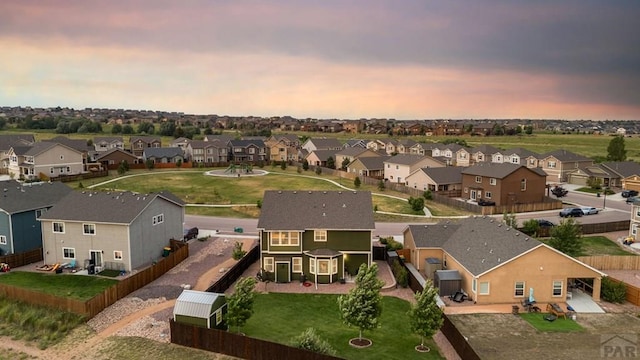 6740 Spruce Hill Ct, Colorado Springs, CO 80923 - aerial view of residential area