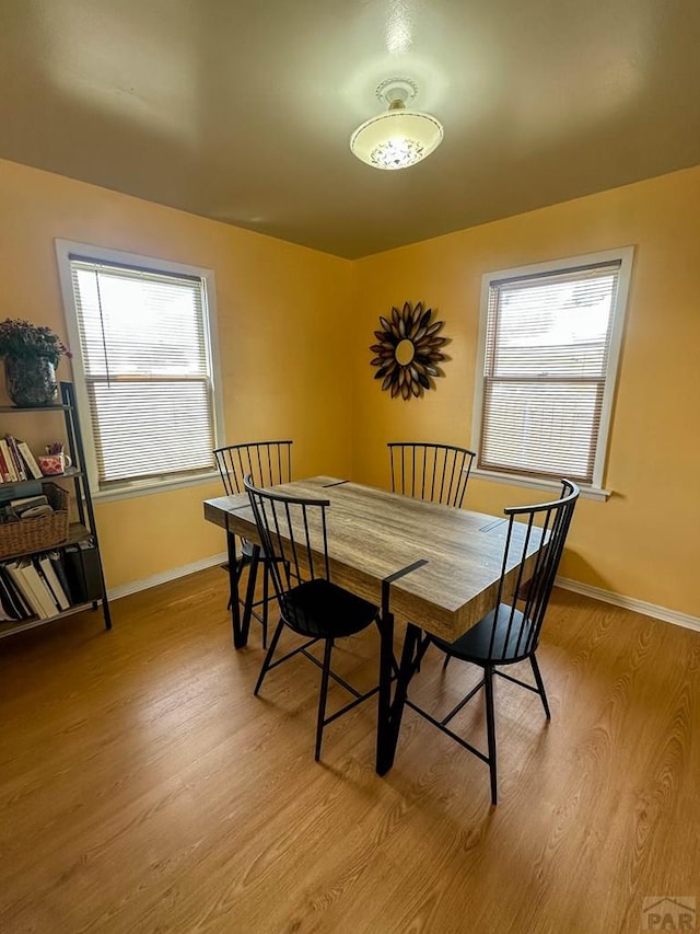 620 S 7th St, Springfield, CO 81073 - dining room with light wood finished floors and baseboards