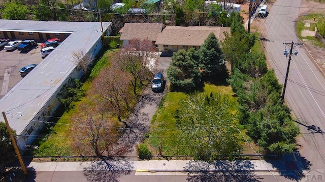 view of subject property