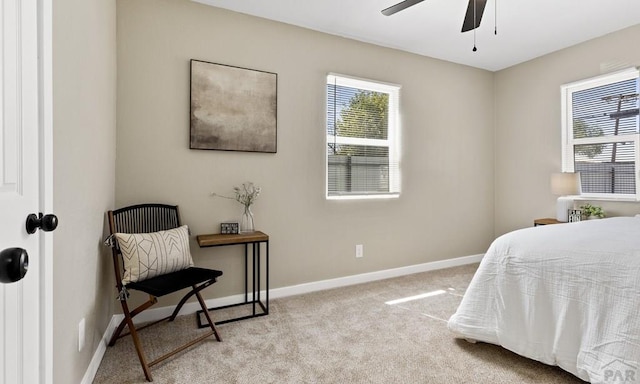 3009 Baystate Ave, Pueblo, CO 81005 - bedroom with light carpet and baseboards