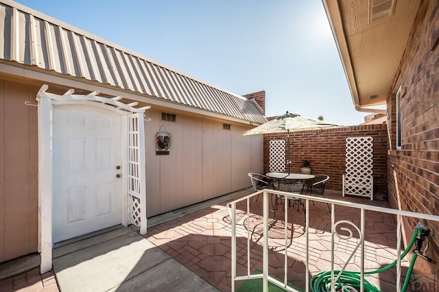 2106 Chatalet Ln Unit I, Pueblo, CO 81005 - view of patio / terrace