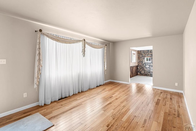 3216 Baltimore Ave, Pueblo, CO 81008 - unfurnished room featuring light wood-type flooring and baseboards