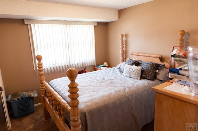 bedroom featuring carpet floors