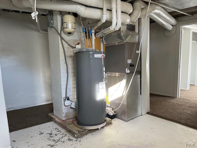 1540 E 13th St, Pueblo, CO 81001 - utilities featuring electric water heater and heating unit