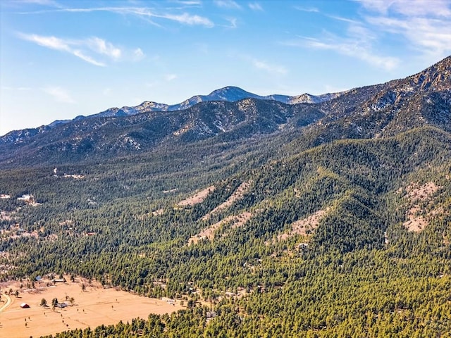 view of mountain feature