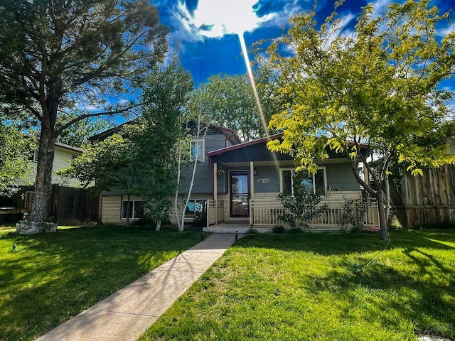 1320 Bradish Ave, La Junta, CO 81050 - view of front of house featuring covered porch
