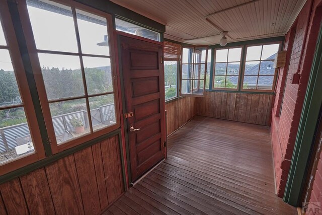 315 S Oak St, Trinidad, CO 81082 - view of unfurnished sunroom